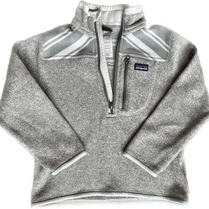Patagonia kids better sweater 1/4 zip fleece
